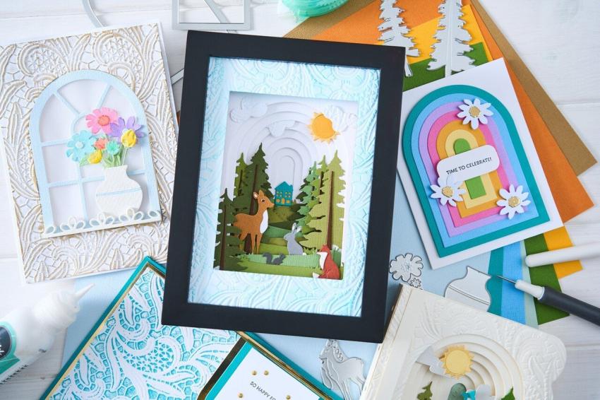 Sizzix - Stanzschablone "Home Sweet Home" Thinlits Craft Dies by Eileen Hull