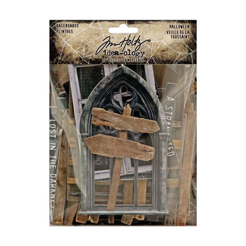 Tim Holtz - Idea Ology - Fenster & Türen "Halloween Baseboards"