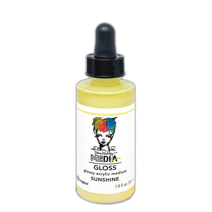 Ranger - Acrylfarbe "Sunshine" Media Gloss 56ml by Dina Wakley