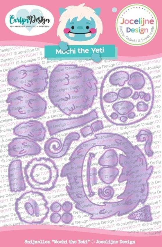 Carlijn Design - Stanzschablone "Mochi the Yeti" Dies 