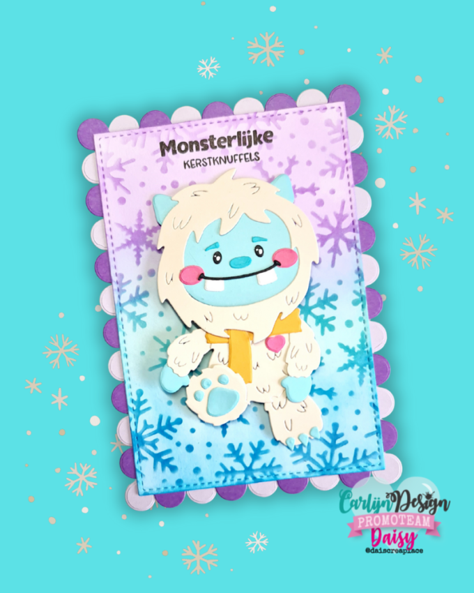 Carlijn Design - Stanzschablone "Mochi the Yeti" Dies 