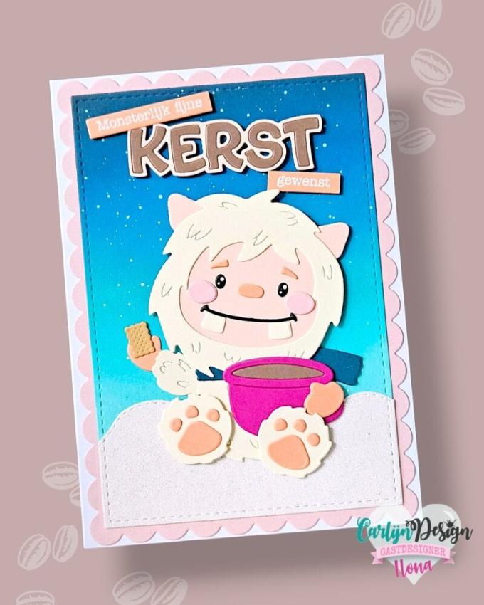 Carlijn Design - Stanzschablone "Mochi the Yeti" Dies 
