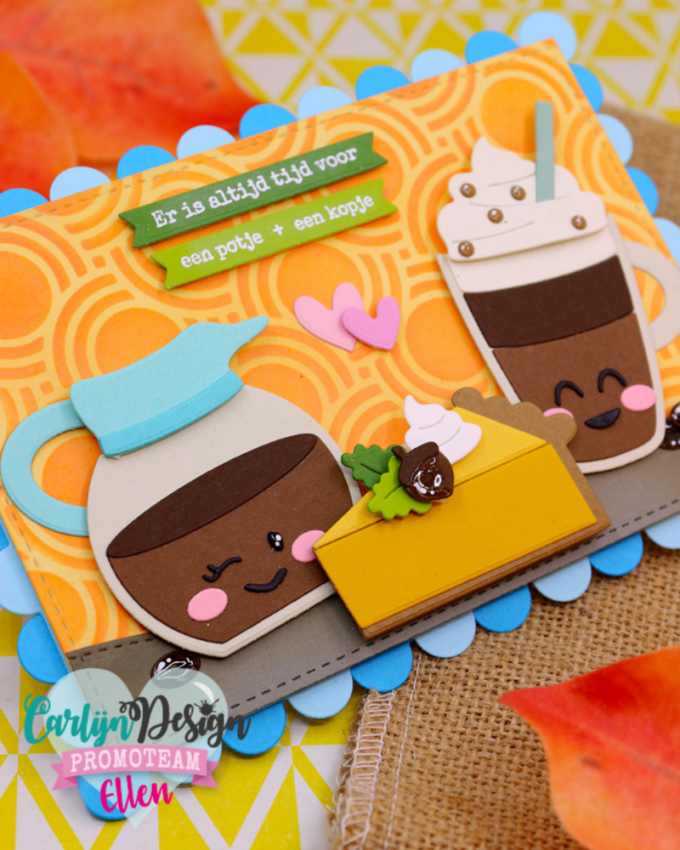 Carlijn Design - Stanzschablone "Autumn Love" Dies 