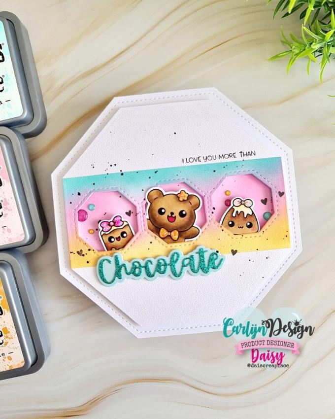 Carlijn Design - Stanzschablone "Achthoeken Kerst" Dies 