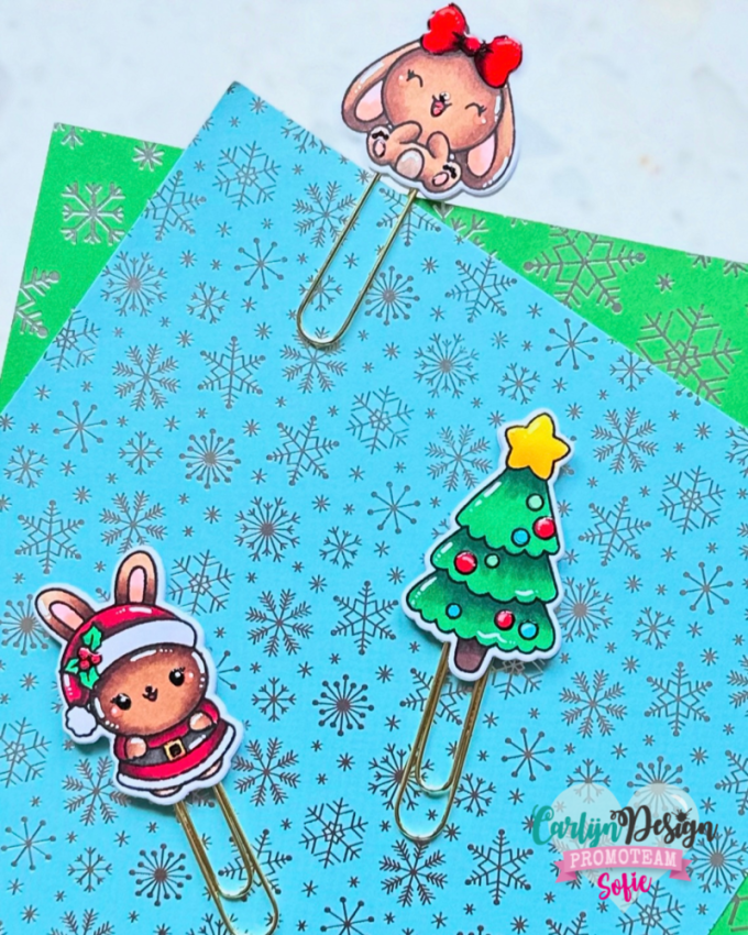 Carlijn Design - Stempelset "Vrohoholijk Kerstbeest " Clear Stamps