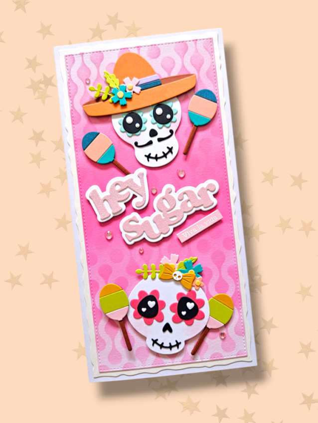 Carlijn Design - Stempelset "Sugar Skulls" Clear Stamps