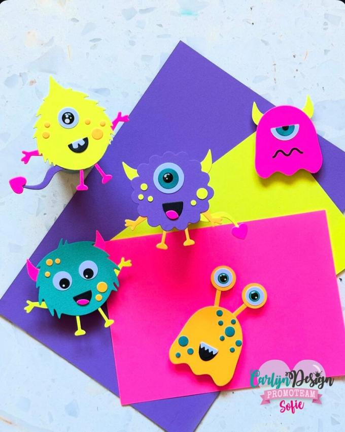 Carlijn Design - Stanzschablone "Peculiar Pals" Dies 