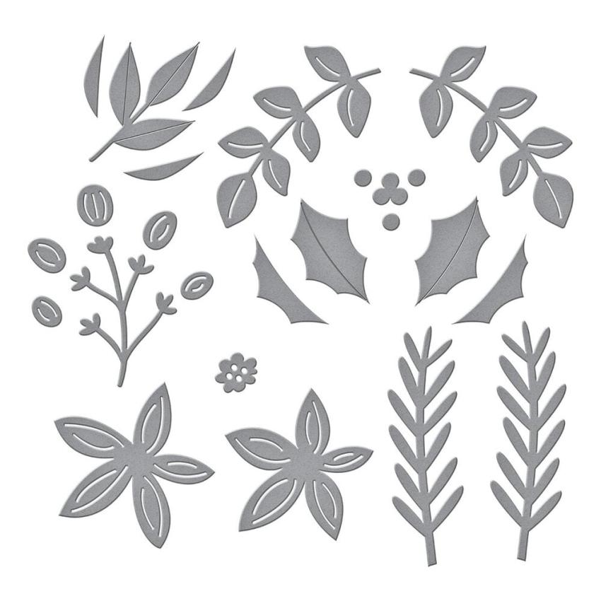 Spellbinders - Stanzschablone "Christmas Foliage" Dies