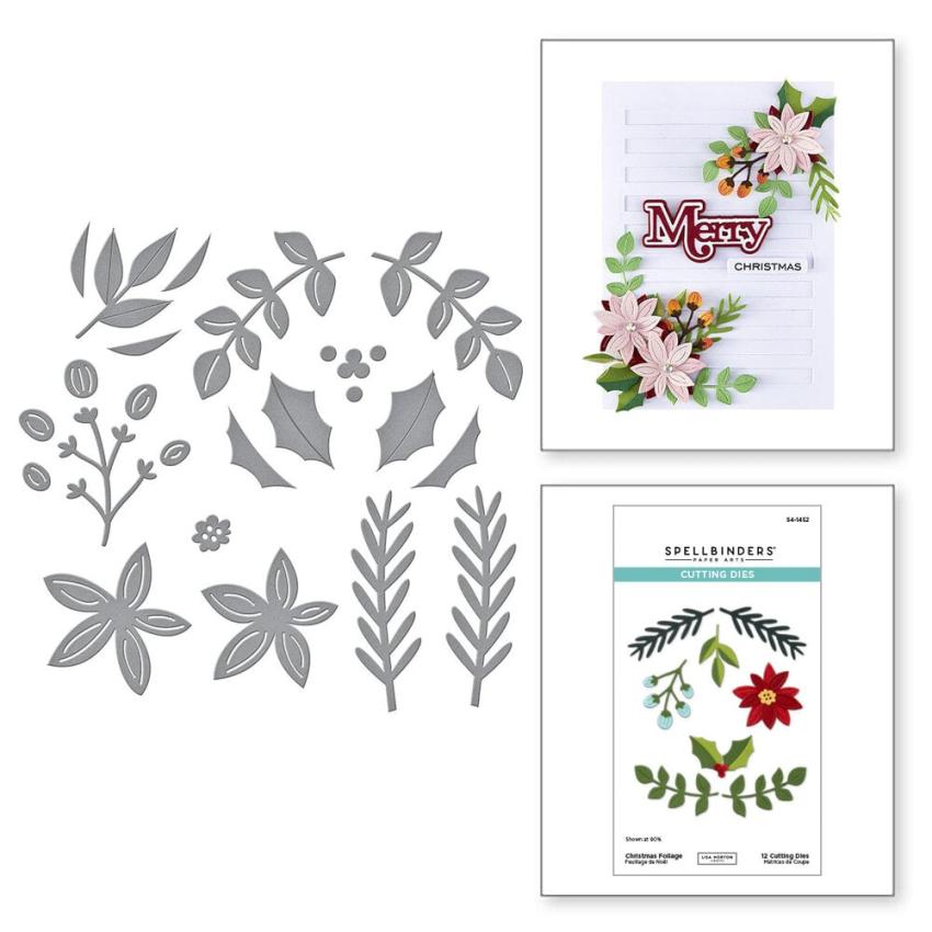 Spellbinders - Stanzschablone "Christmas Foliage" Dies