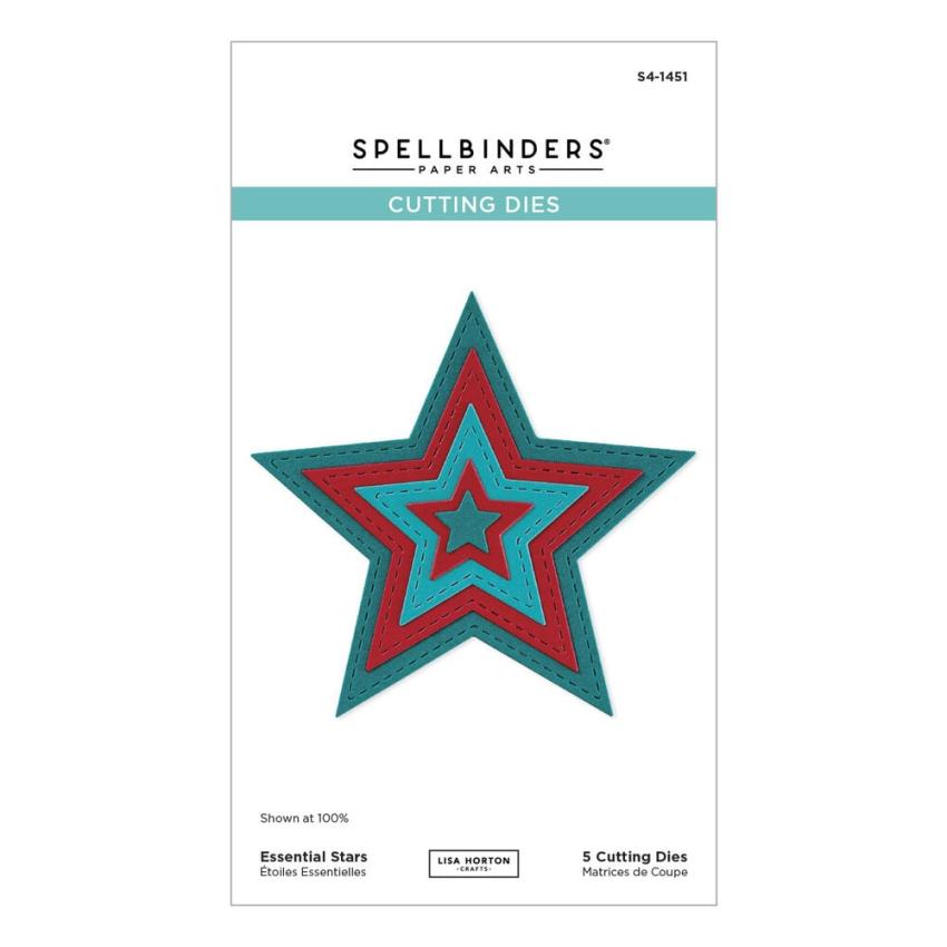 Spellbinders - Stanzschablone "Essential Stars" Dies
