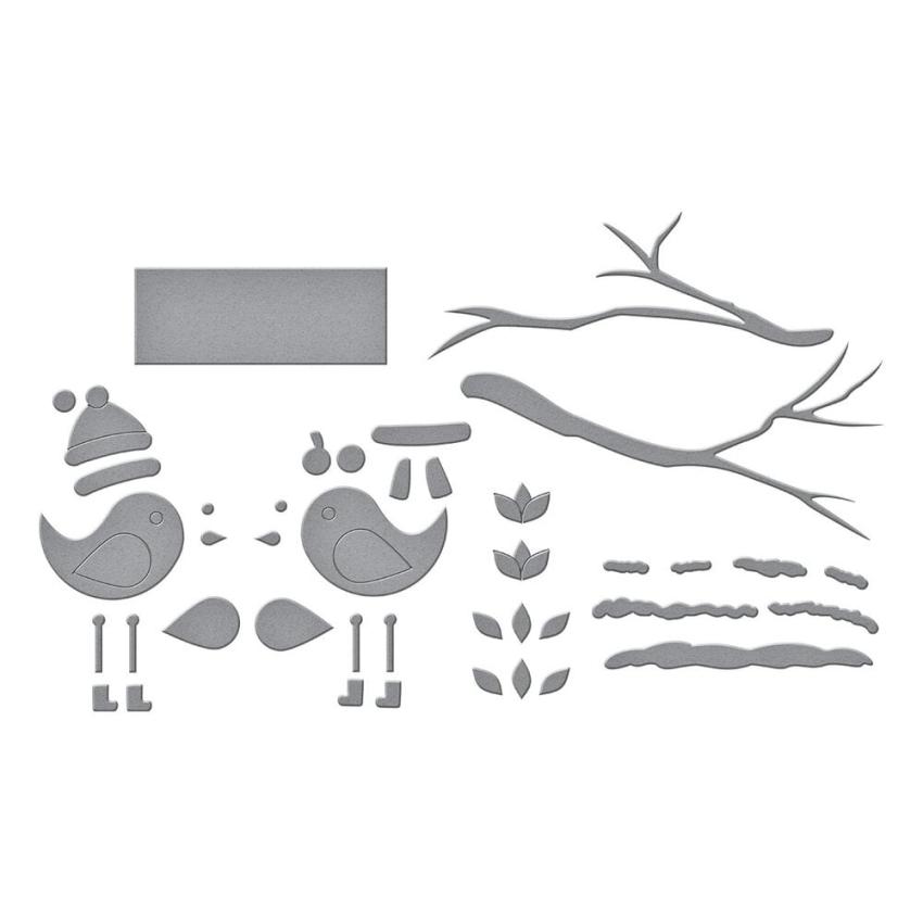 Spellbinders - Stanzschablone "Little Birdies" Dies