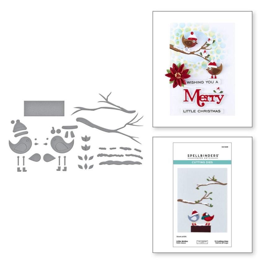 Spellbinders - Stanzschablone "Little Birdies" Dies