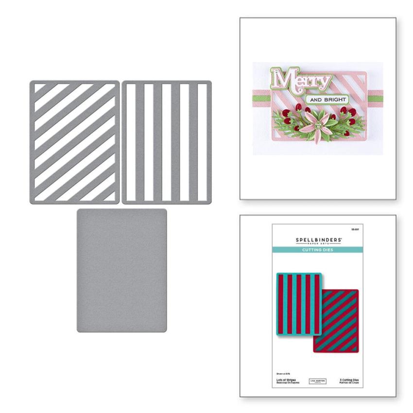 Spellbinders - Stanzschablone "Lots of Stripes" Dies