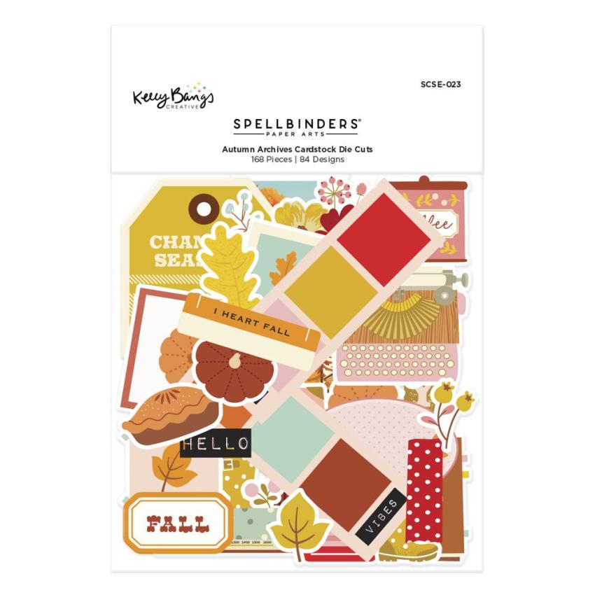 Spellbinders - Stanzteile "Autumn Archives" Die Cuts
