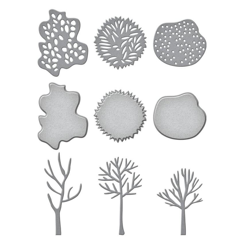 Spellbinders - Stanzschablone "Changing Trees" Dies