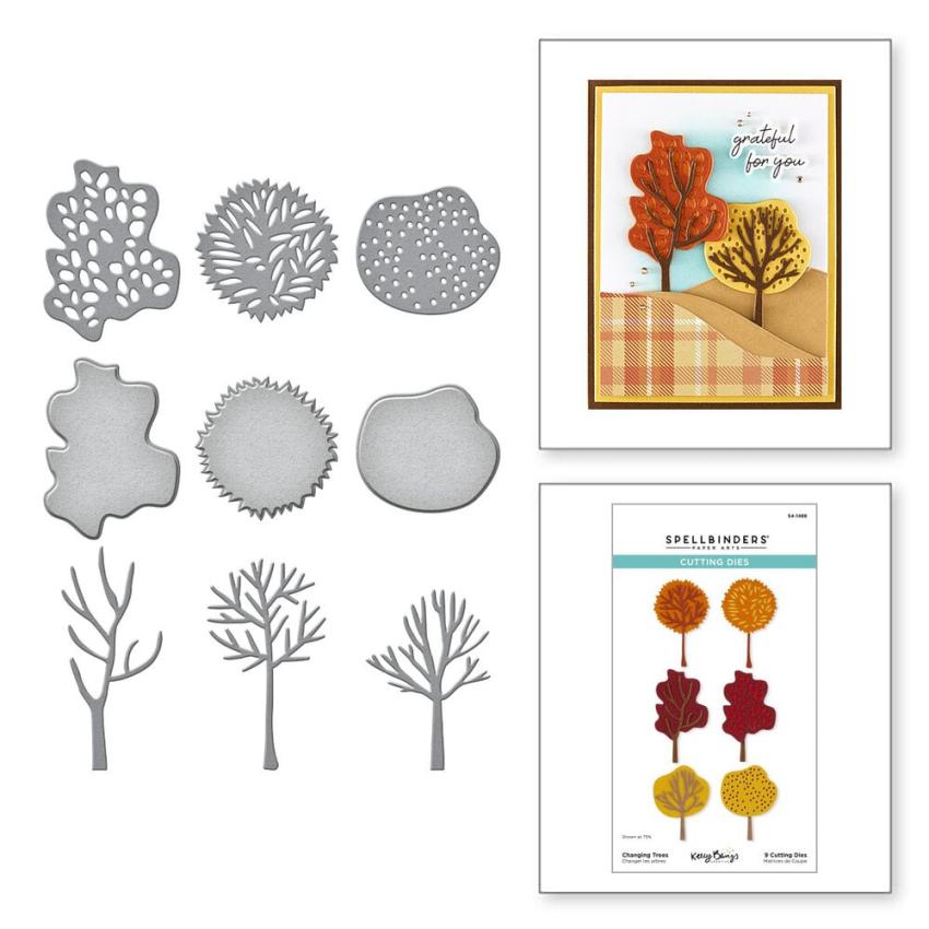 Spellbinders - Stanzschablone "Changing Trees" Dies