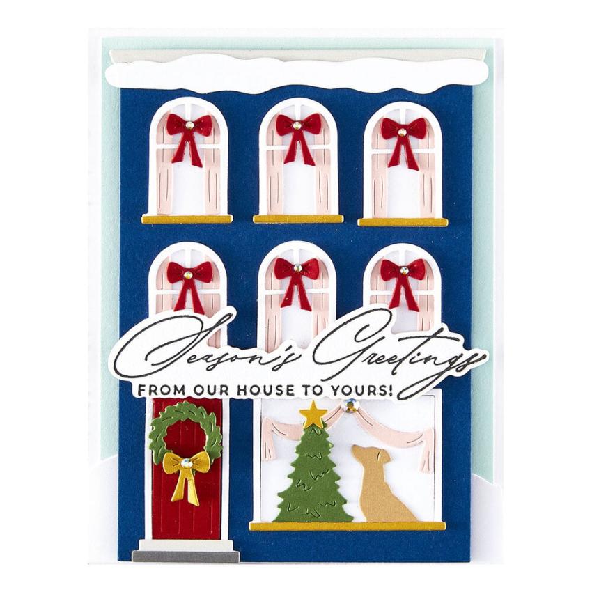 Spellbinders - Buchdrucktechnik "City Holiday" BetterPress Plate & Dies