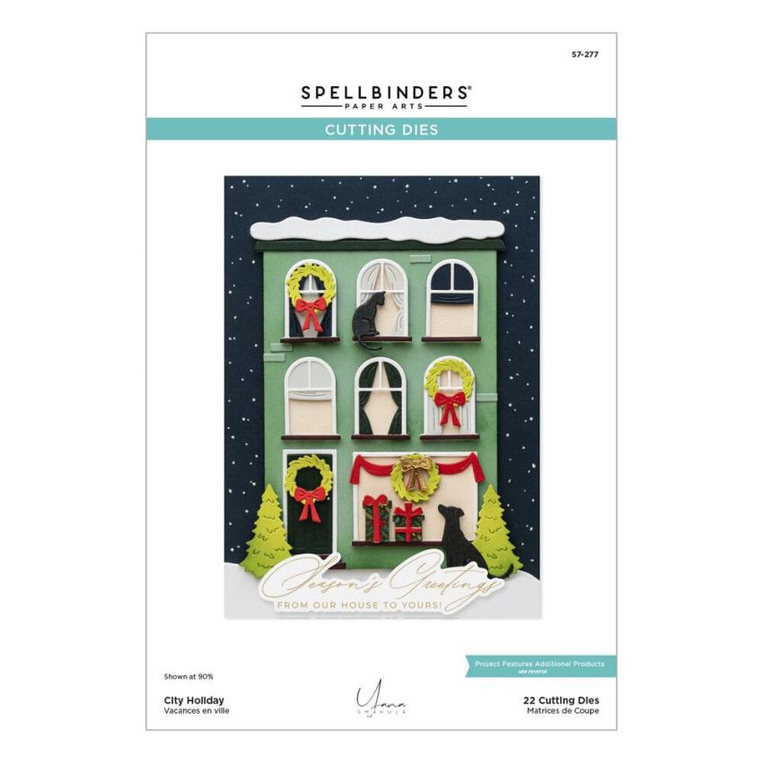 Spellbinders - Stanzschablone "City Holiday" Dies