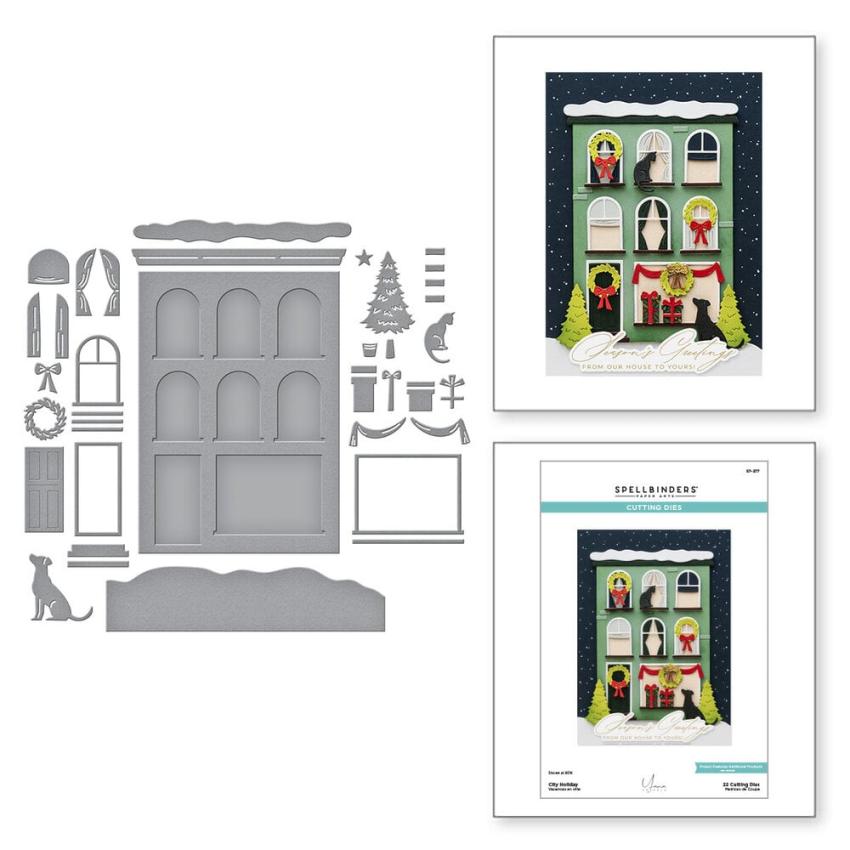 Spellbinders - Stanzschablone "City Holiday" Dies