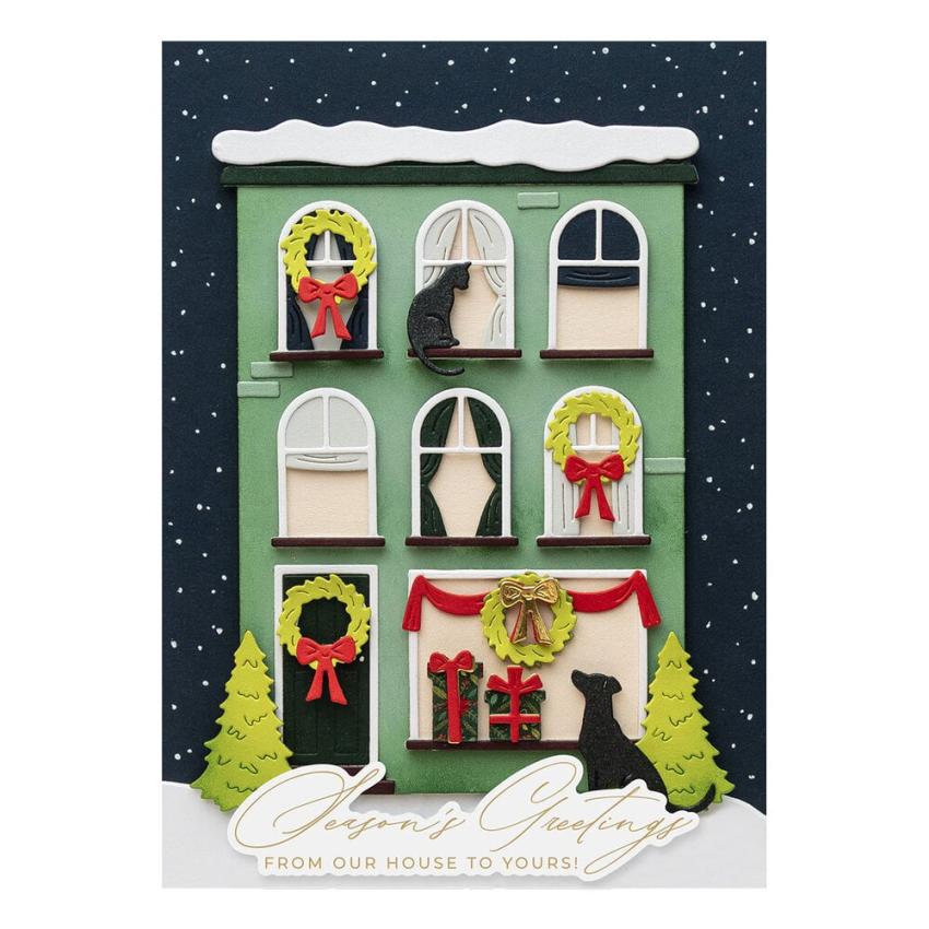 Spellbinders - Stanzschablone "City Holiday" Dies