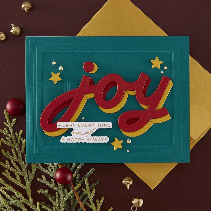 Spellbinders - Stanzschablone "Shadow Joy" Dies