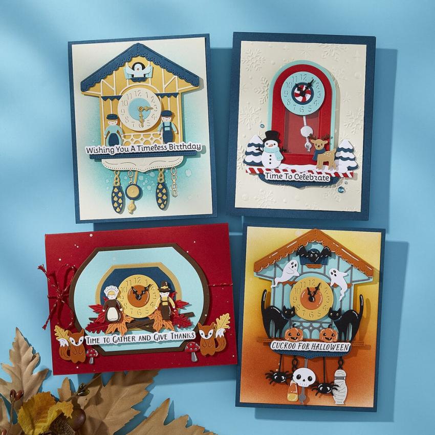 Spellbinders - Stanzschablone "Cuckoo Cottage" Dies