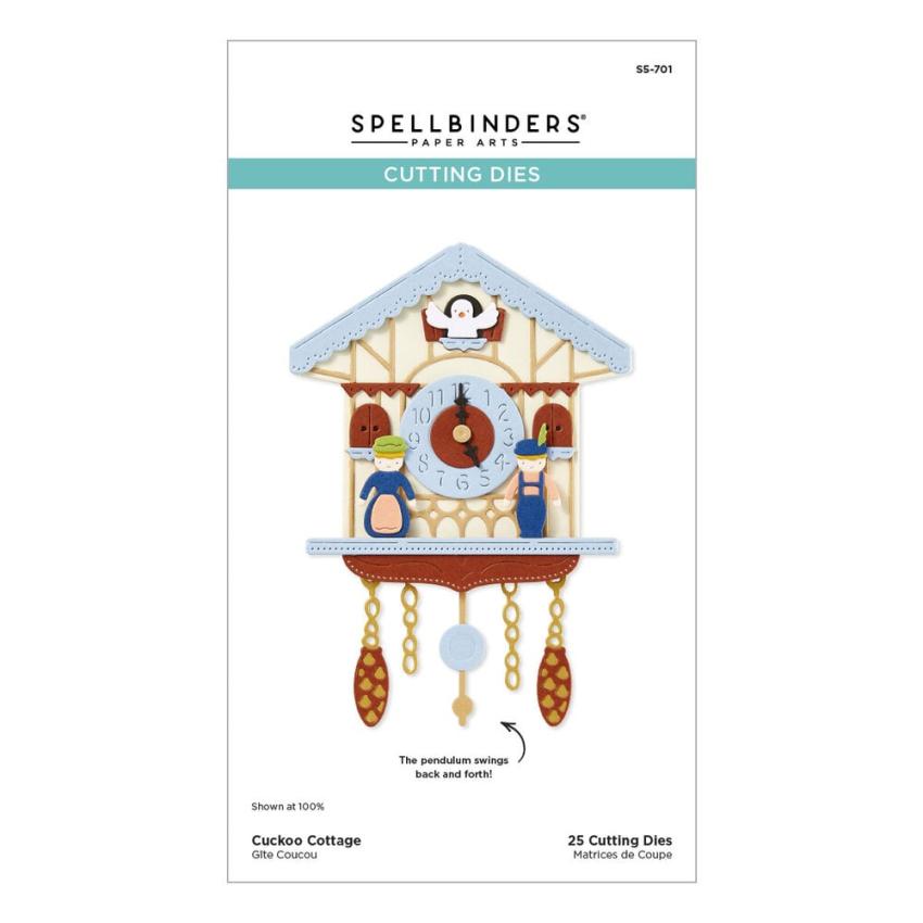 Spellbinders - Stanzschablone "Cuckoo Cottage" Dies