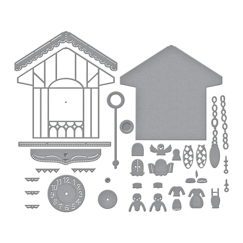 Spellbinders - Stanzschablone "Cuckoo Cottage" Dies