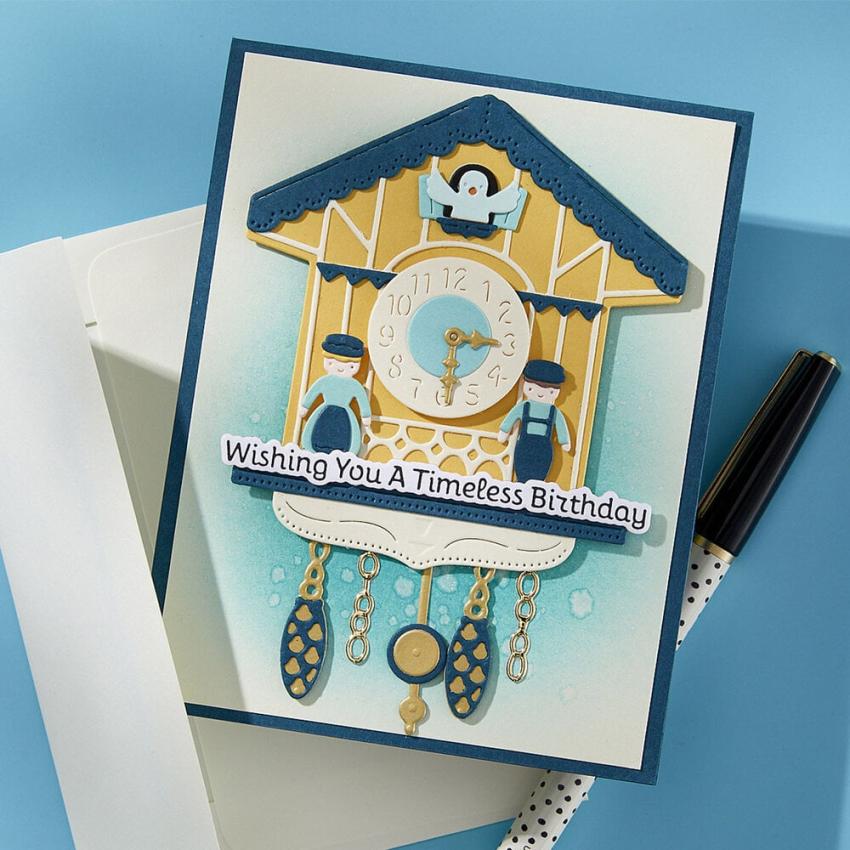 Spellbinders - Stanzschablone "Cuckoo Cottage" Dies