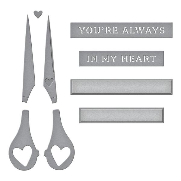 Spellbinders - Stanzschablone "Sharon's Scissors" Dies