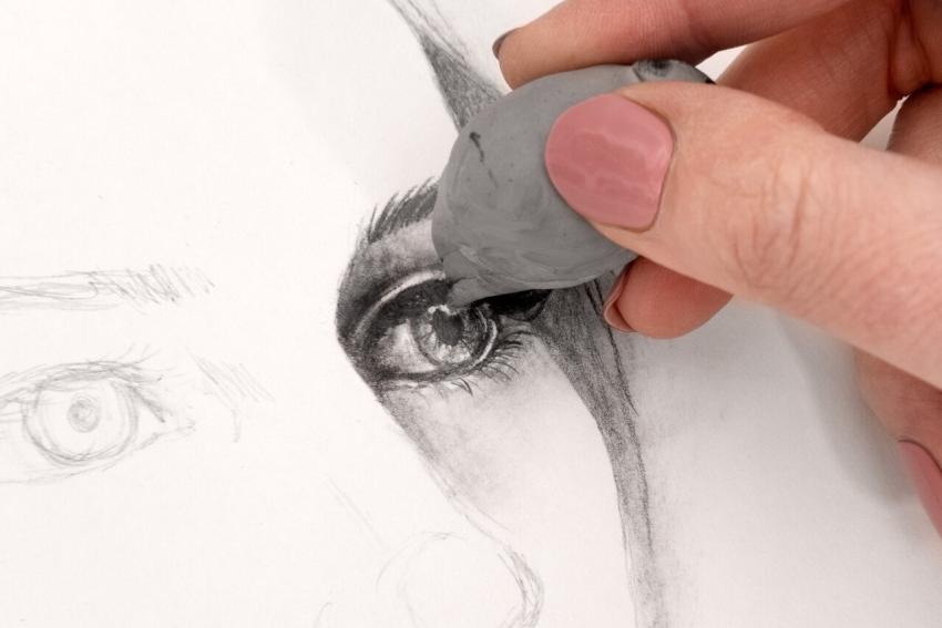 Studio Light - Radiergummi & Anspitzer - Kneaded/Vinyl Eraser & Pencil Sharpener