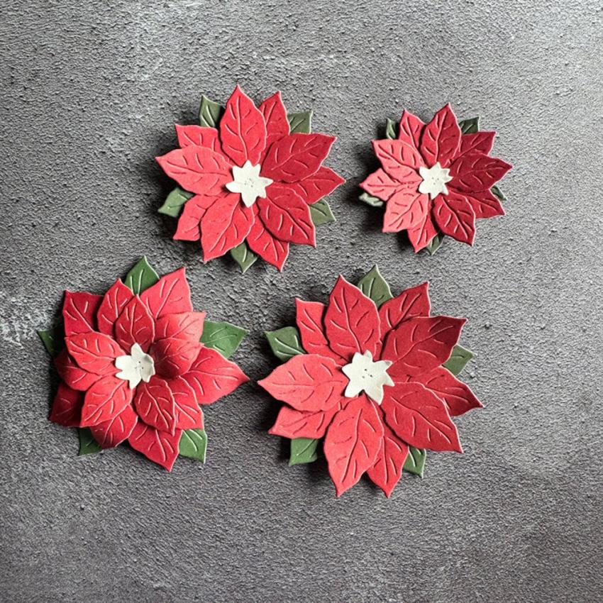 Simple and Basic - Stanzschablone "Poinsettia" Dies