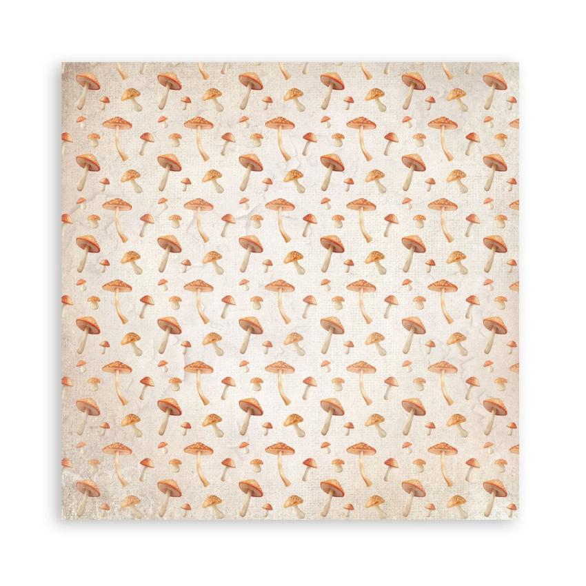 Stamperia - Designpapier "Whispering Woods" Maxi Paper Pack 8x8 Inch - 22 Bogen