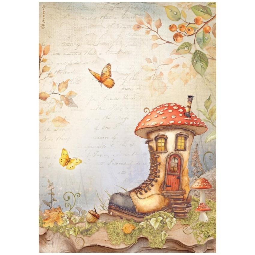 Stamperia - Decopatch Papier "Boot House" Decoupage A4 - 6 Bogen  