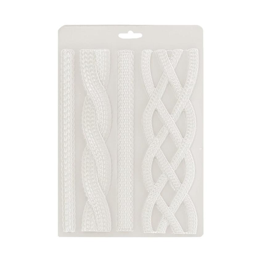 Stamperia - Gießform A5 "Cords" Soft Mould 