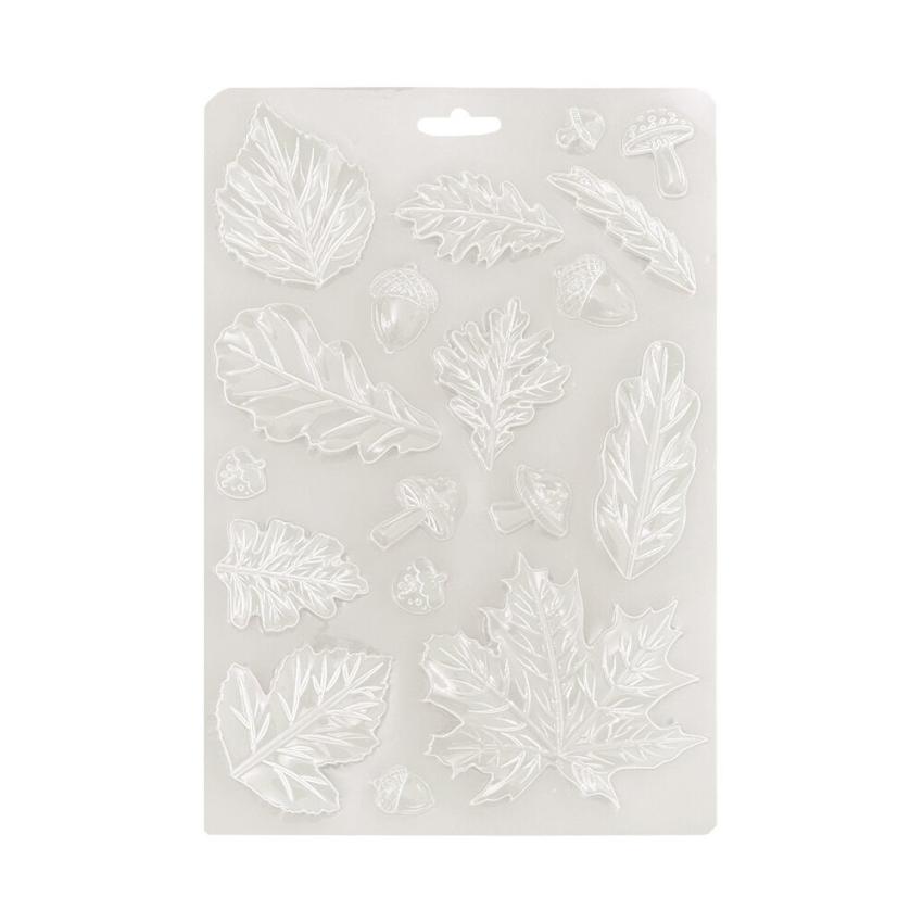 Stamperia - Gießform A5 "Leaves" Soft Mould 