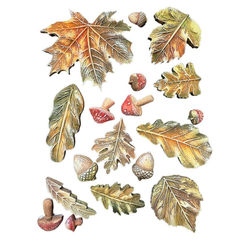 Stamperia - Gießform A5 "Leaves" Soft Mould 