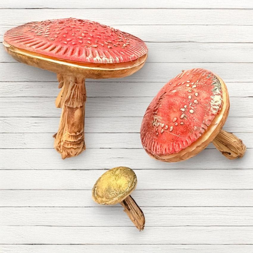 Stamperia - Gießform A5 "Mushrooms" Soft Mould 