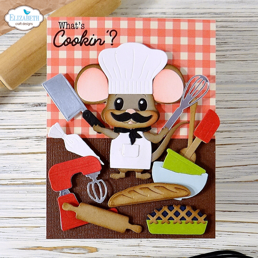 Elizabeth Craft Designs - Stanzschalone "Baking Accessories" Dies