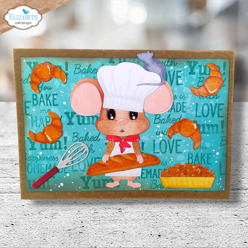 Elizabeth Craft Designs - Stanzschalone "Baking Accessories" Dies