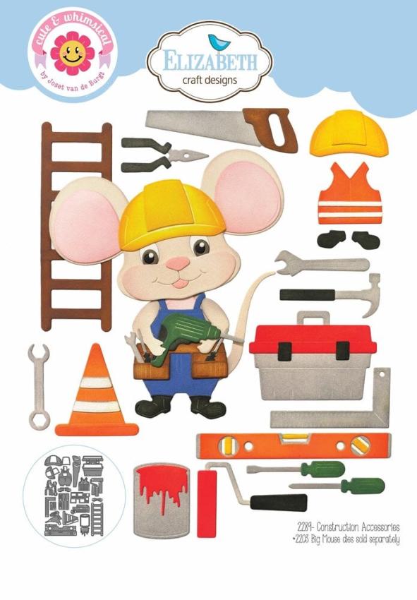Elizabeth Craft Designs - Stanzschalone "Construction Accessories" Dies