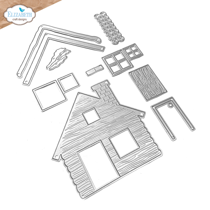 Elizabeth Craft Designs - Stanzschalone "Cabin" Dies