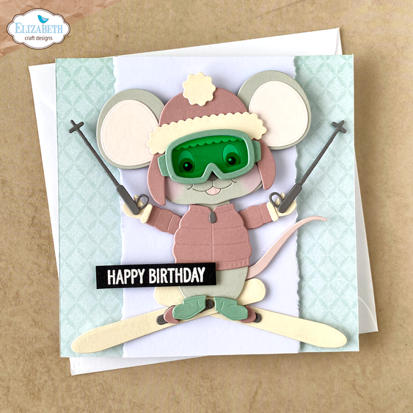 Elizabeth Craft Designs - Stanzschalone "Big Mouse Winter Accessories" Dies