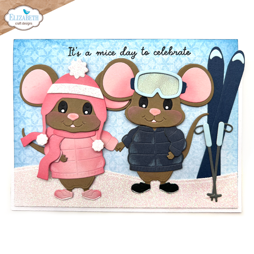Elizabeth Craft Designs - Stanzschalone "Big Mouse Winter Accessories" Dies
