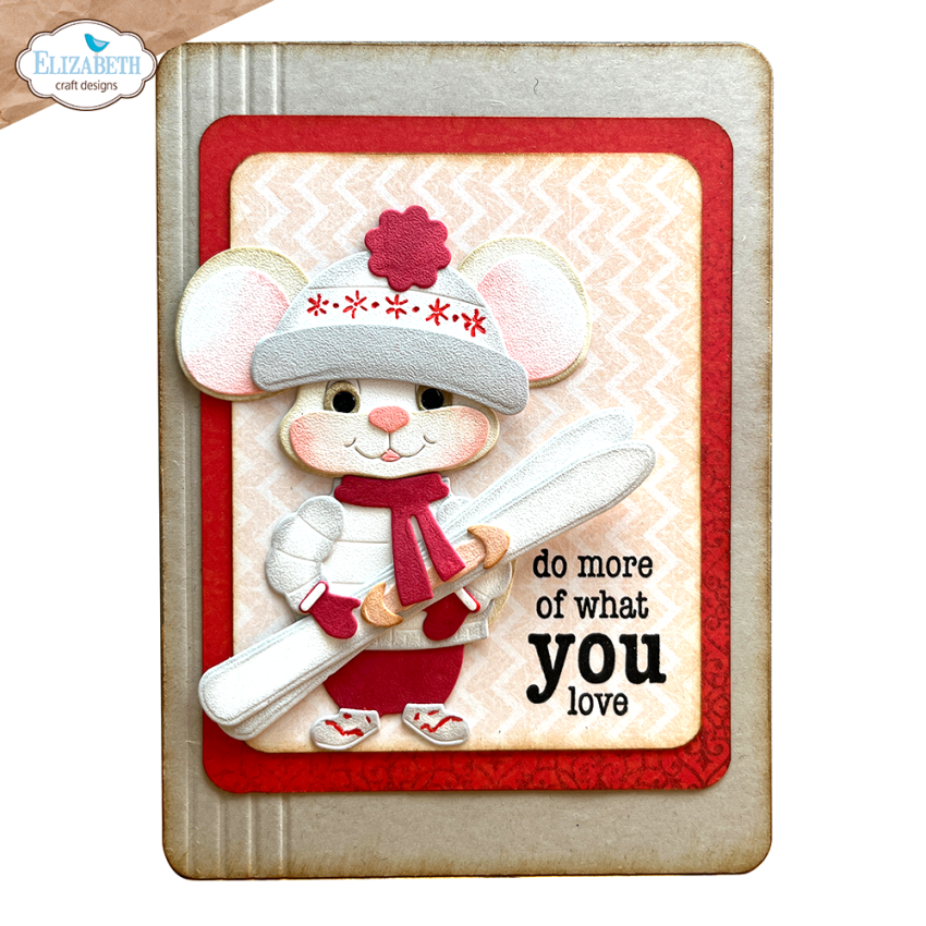 Elizabeth Craft Designs - Stanzschalone "Big Mouse Winter Accessories" Dies