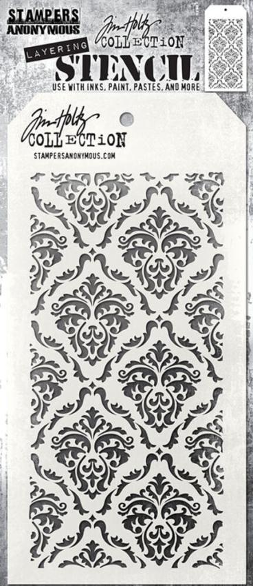 Stampers Anonymous - Schablone "Gothic" Layering Stencil Design by Tim Holtz