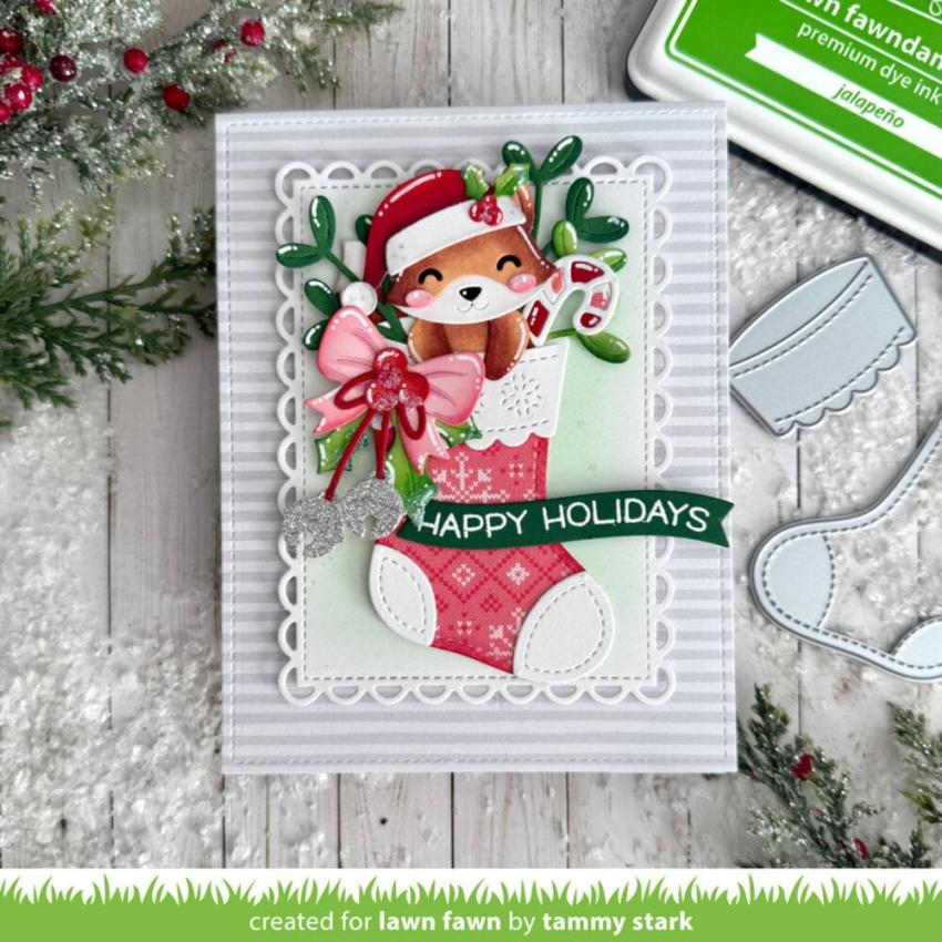 Lawn Fawn - Stanzschablone "Build-A-Critter Christmas Accessories" Dies