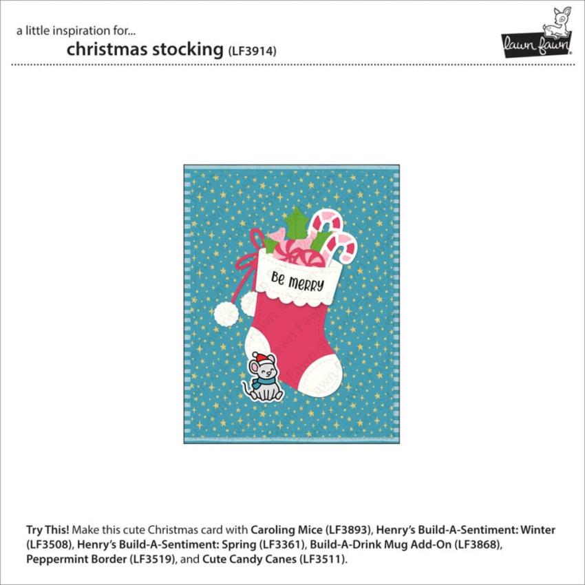 Lawn Fawn - Stanzschablone "Christmas Stocking" Dies