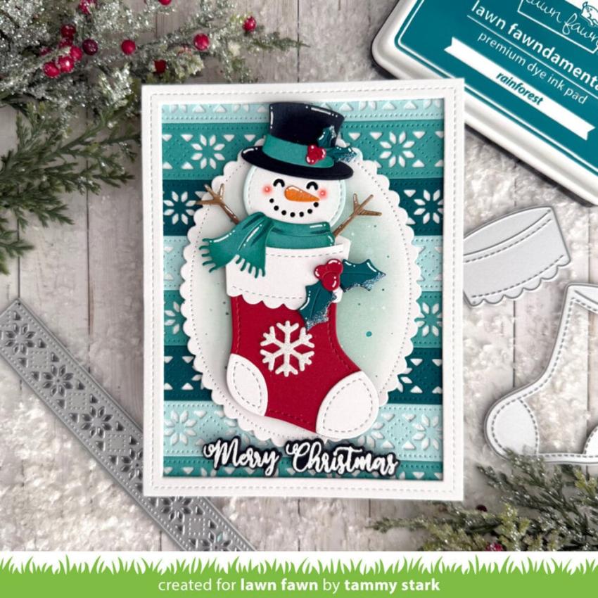 Lawn Fawn - Stanzschablone "Christmas Stocking" Dies