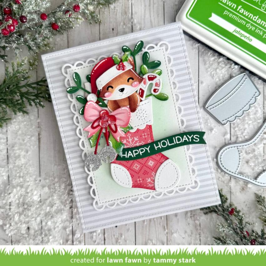Lawn Fawn - Stanzschablone "Christmas Stocking" Dies